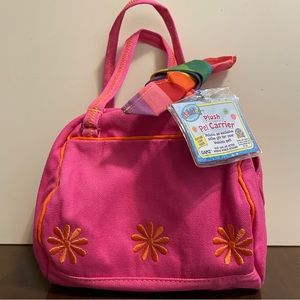 NWT Webkinz Plush Pet Carrier